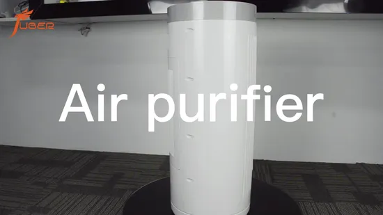 Il purificatore d'aria domestico elimina polvere, polline, peli di animali e fumo