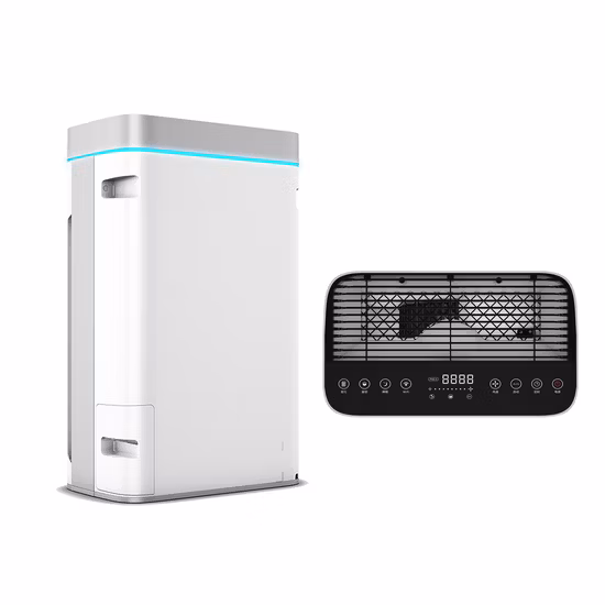 Generatore di ozono Purificazione a 7 livelli Umidificatore Home Office Purificatore d'aria Filtro HEPA Filtro aria medico